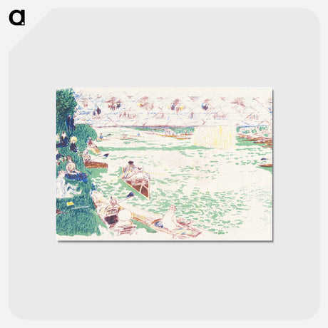 アートポストカード-Boating
 - ピエール ボナール Postcard.