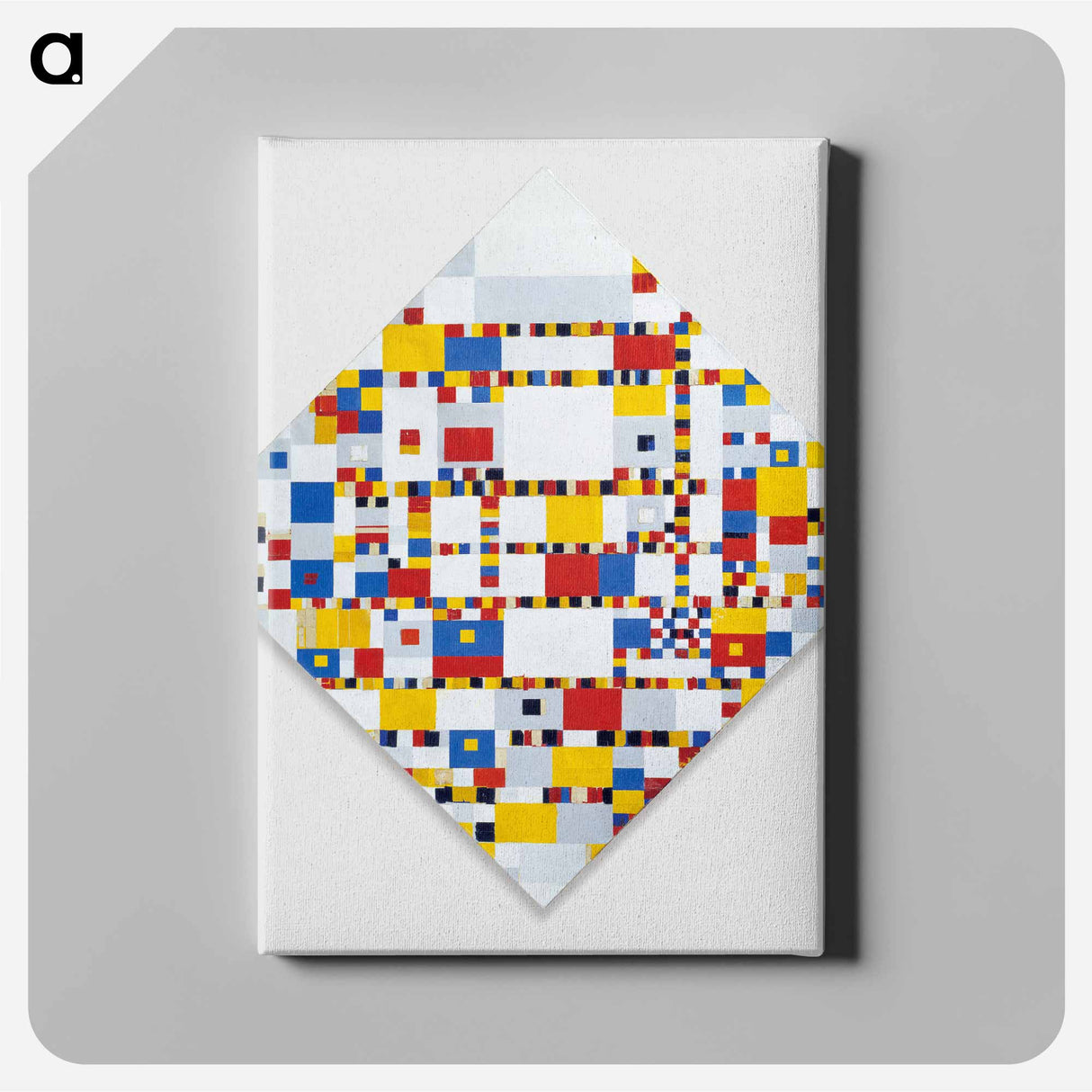 Victory Boogie Woogie - Piet Mondrian Canvas.