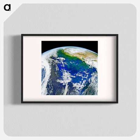 アートポスター-Earth from Space
 - 地球 Poster.