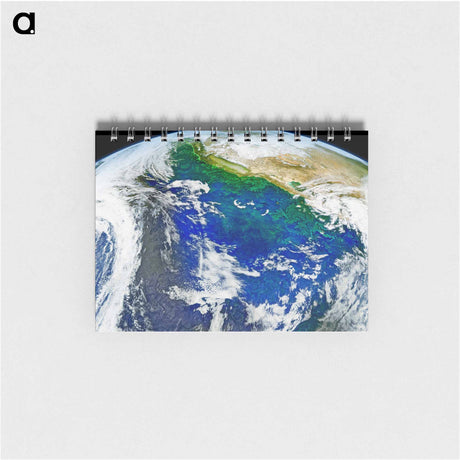 アートメモ帳-Earth from Space
 - 地球 Memo.