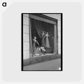 アートポストカード-Bergdorf Goodman Window Display
 - ラッセル リー Postcard.