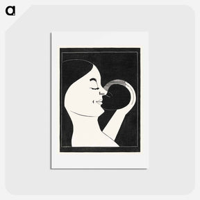 アートポストカード-Mother and Child
 - サミュエル ジェスルン Postcard.