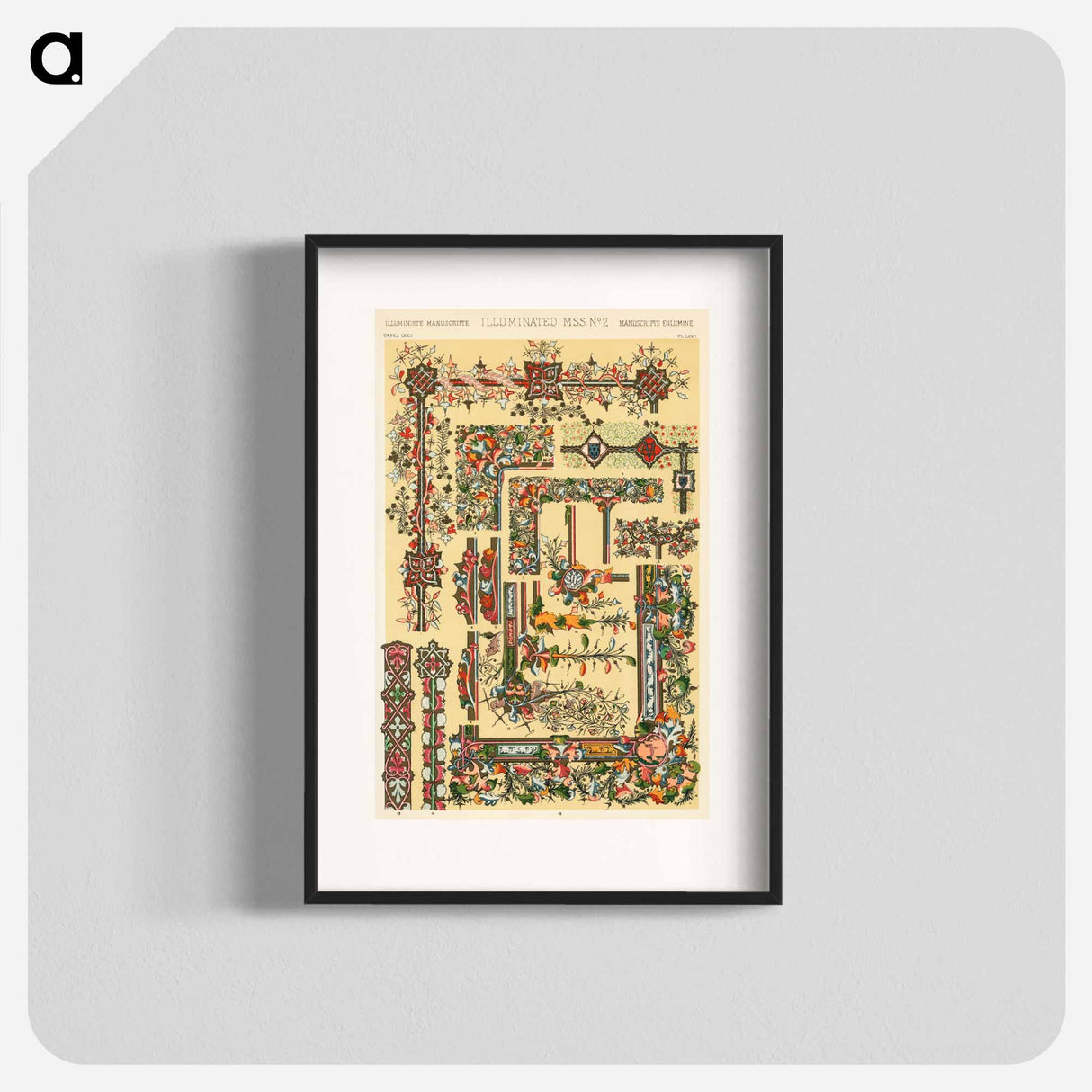 アートポスター-Nineteenth-Century Ornament
 - 装飾の文法 Poster.