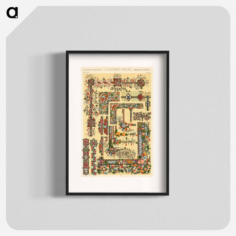アートポスター-Nineteenth-Century Ornament
 - 装飾の文法 Poster.