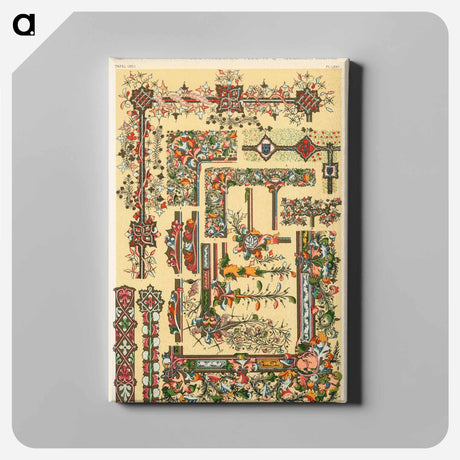 アートパネル-Nineteenth-Century Ornament
 - 装飾の文法 Canvas.
