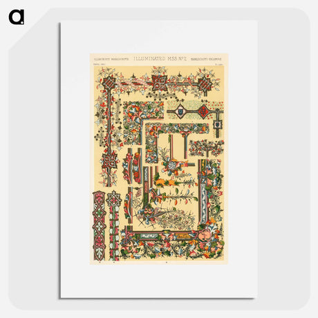 アートポスター-Nineteenth-Century Ornament
 - 装飾の文法 Poster.