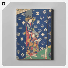 アートパネル-Utagawa Kunisada Print
 - 歌川 国貞 Canvas.
