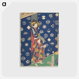アートポストカード-Utagawa Kunisada Print
 - 歌川 国貞 Postcard.