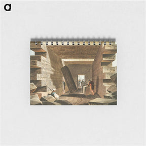 アートメモ帳-Interior of the Temple of Jupiter Ammon - オスマン帝国領内の景色 Memo.