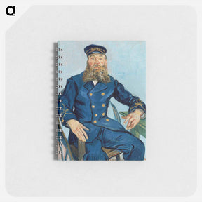 アートメモ帳-Portrait of the Postman Joseph Roulin - フィンセント ファン ゴッホ Memo.