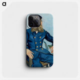 Portrait of the Postman Joseph Roulin - フィンセント ファン ゴッホ Phone Case.