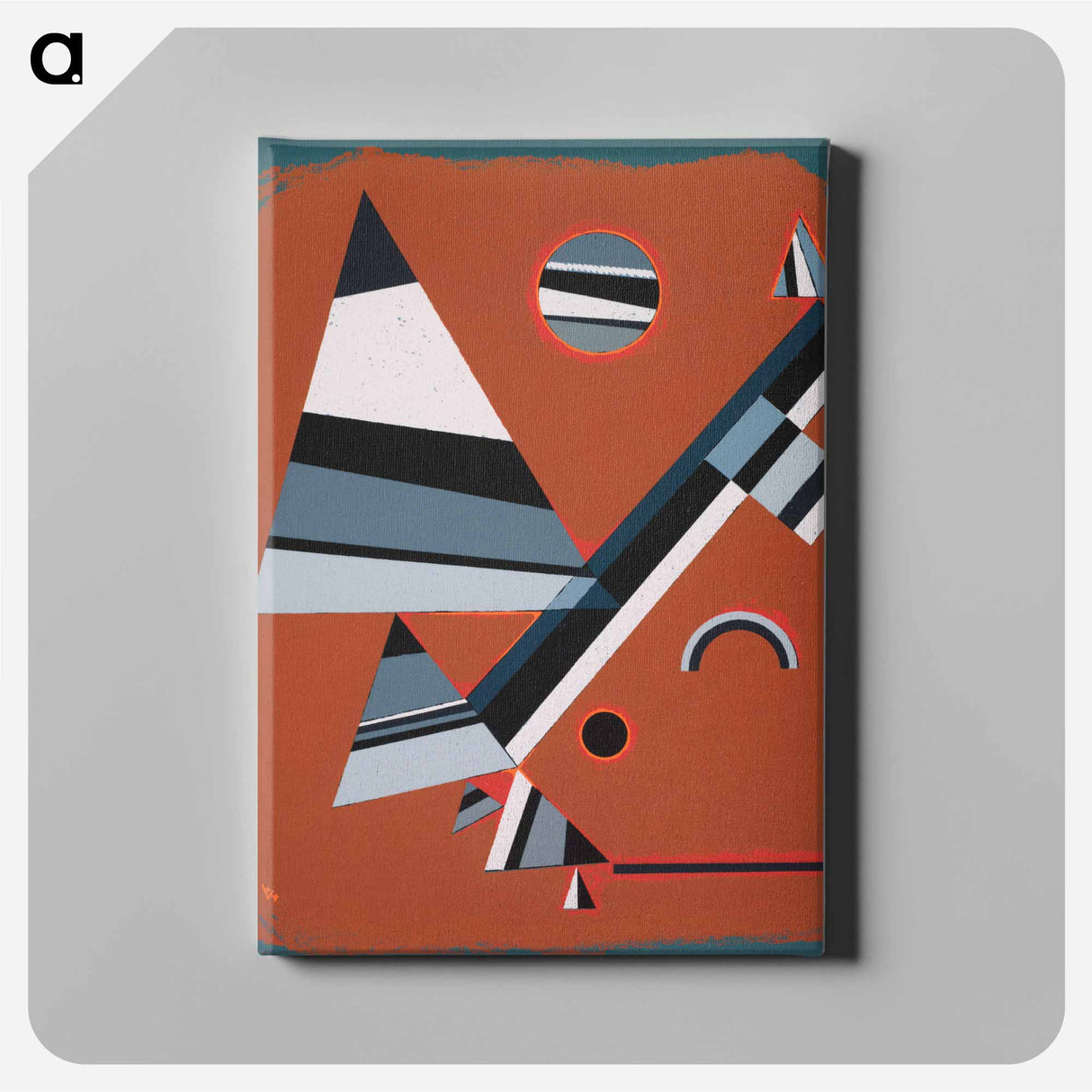 Gris - ワシリー カンディンスキー Canvas.