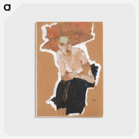 アートポストカード-Die Hämische
 - ウィーン博物館 Postcard.