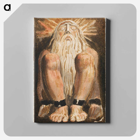 アートパネル-The First Book of Urizen, Plate 3 - ウィリアム ブレイク Canvas.