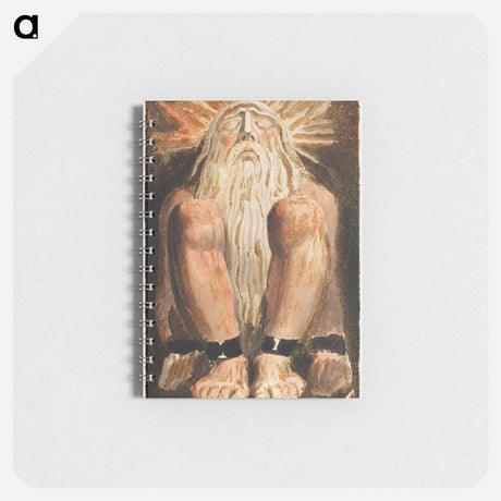 アートメモ帳-The First Book of Urizen, Plate 3 - ウィリアム ブレイク Memo.