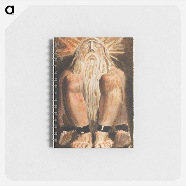 アートメモ帳-The First Book of Urizen, Plate 3 - ウィリアム ブレイク Memo.