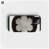 Wilson Bentley Photomicrograph of Stellar Snowflake No. 826 - ウィルソン ベントレー Phone Case.