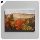 Autumn Treetops - Winslow Homer Canvas.