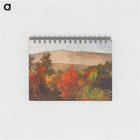 アートメモ帳-Autumn Treetops - ウィンスロー ホーマー Memo.