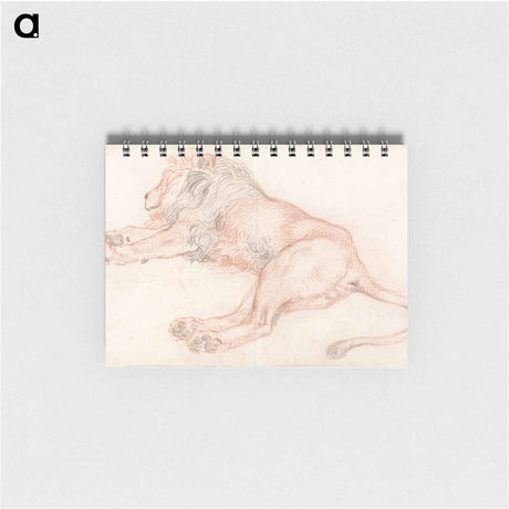 アートメモ帳-Study of a Lion, Resting
 - イェール大学アートギャラリー Memo.