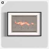 Flamingoes - アボット ハンダーソン セイヤー Poster.