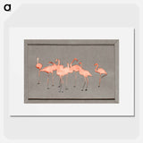 Flamingoes - アボット ハンダーソン セイヤー Poster.