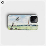 The village of 's-Gravenzande - アールト シューマン Phone Case.