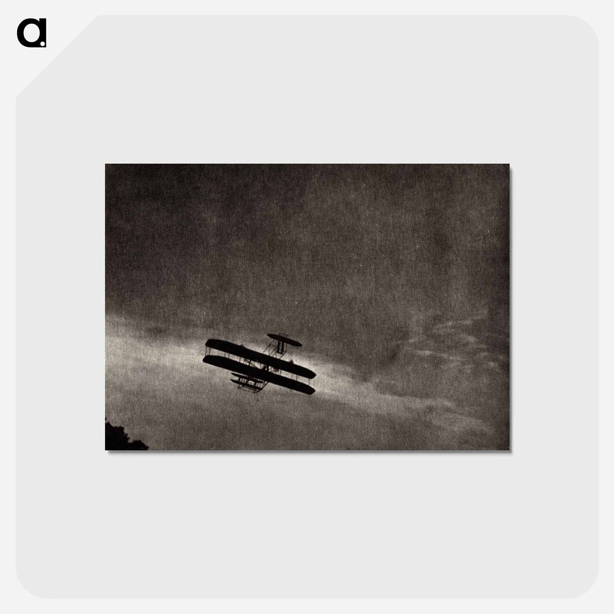 アートポストカード-The Airplane - アルフレッド スティーグリッツ Postcard.