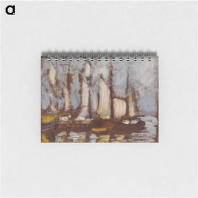 アートメモ帳-Sailing vessels - アルフレッド ウィリアム フィンチ Memo.