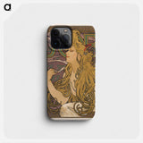 Job - Alphonse Mucha Phone Case.