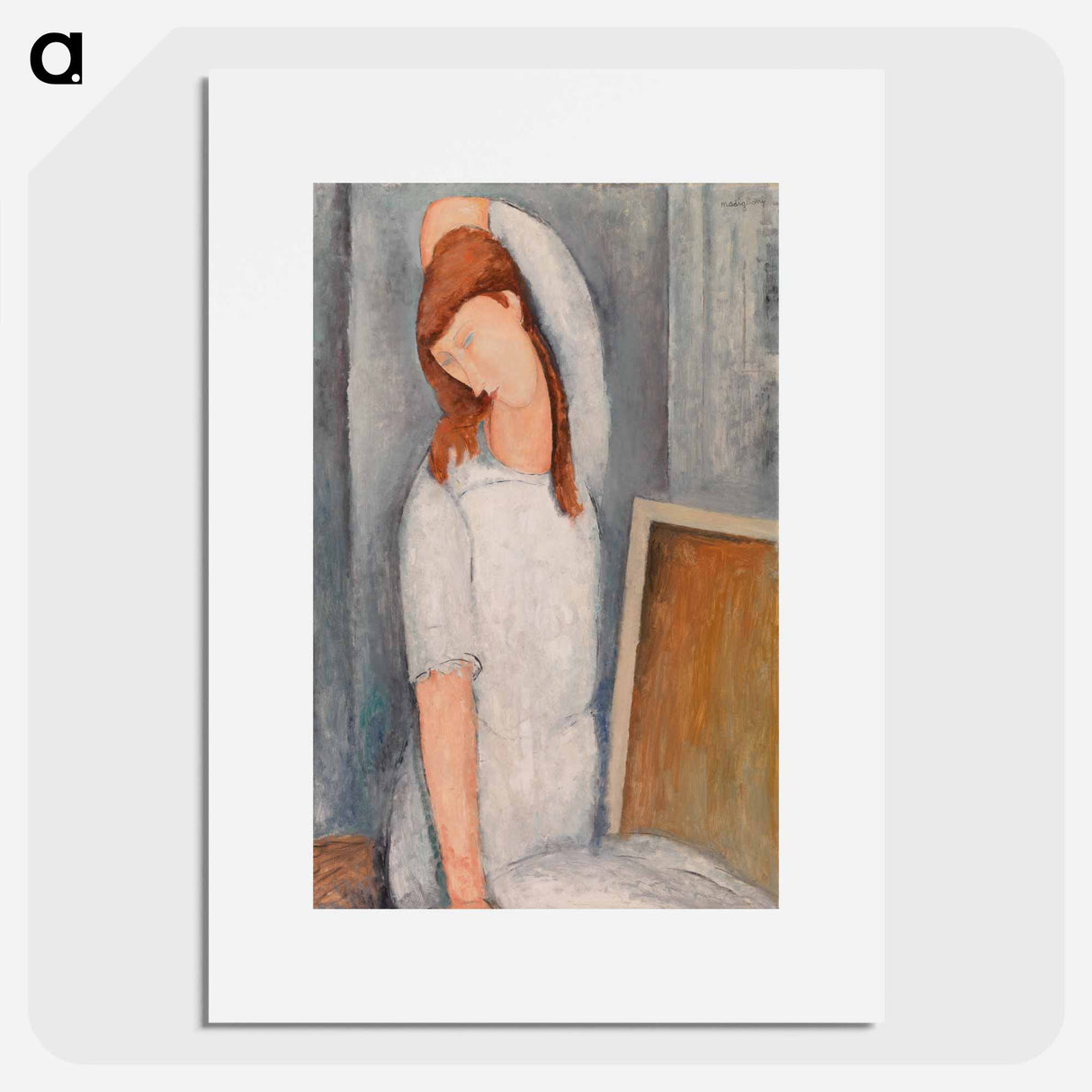 Jeanne Hébuterne - Amedeo Modigliani Poster.