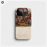 Kserkses katsastaa laivastoaan - アンダース エクマン Phone Case.