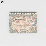 Map of Kyoto - アンティーク地図 Memo.