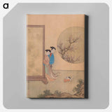 アートパネル-Two Girls and Two Cats
 - バーンズ・コレクション Canvas.