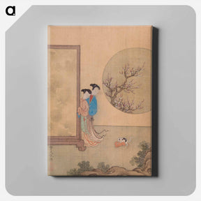 アートパネル-Two Girls and Two Cats
 - バーンズ・コレクション Canvas.