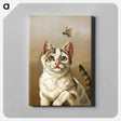 アートパネル-White Cat with Bee
 - ボストン公共図書館 Canvas.
