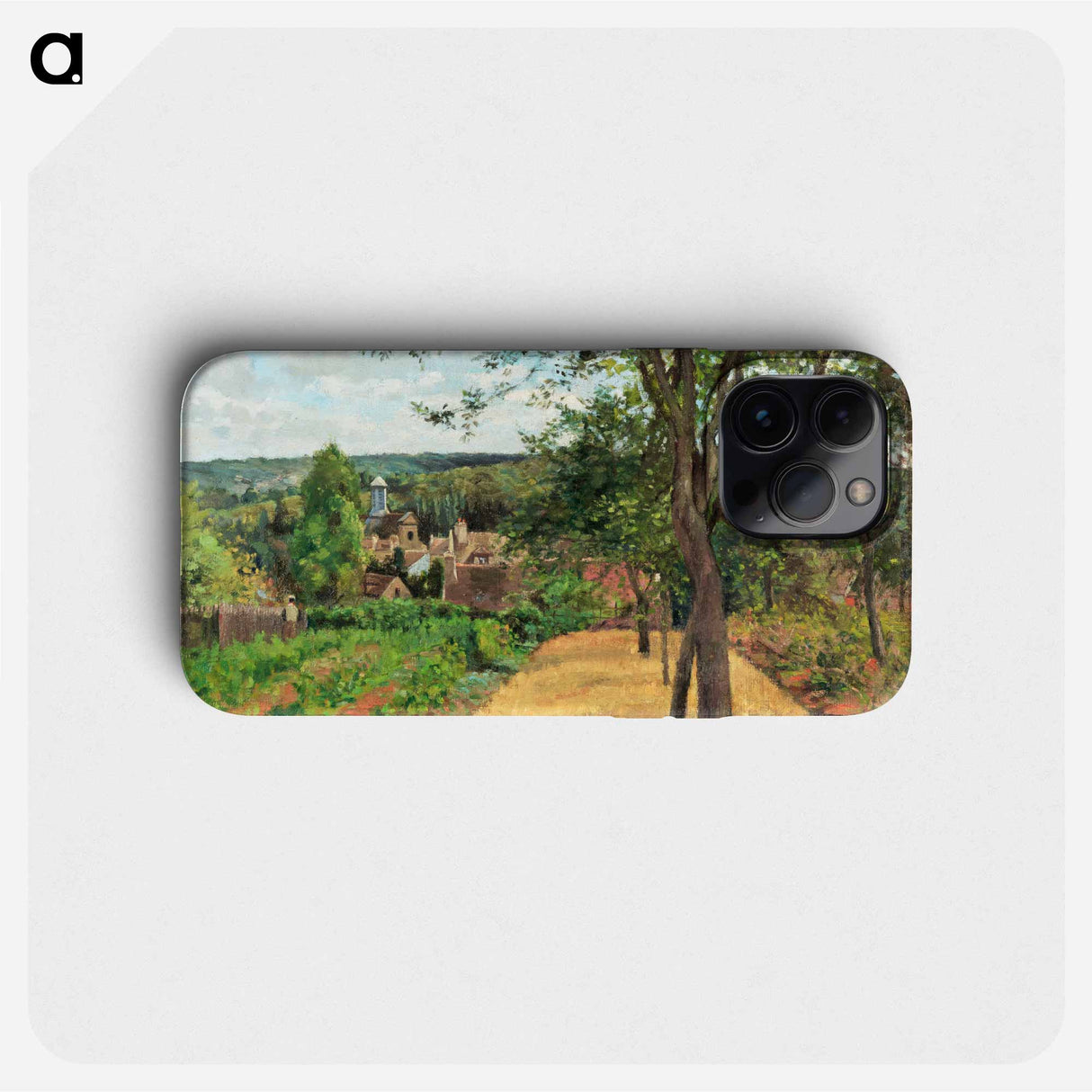 Orchards at Louveciennes - カミーユ ピサロ Phone Case.