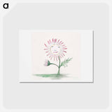 アートポストカード-Sunflower - チャールズ デムス Postcard.