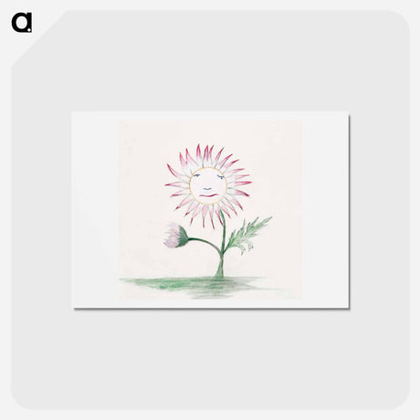 アートポストカード-Sunflower - チャールズ デムス Postcard.