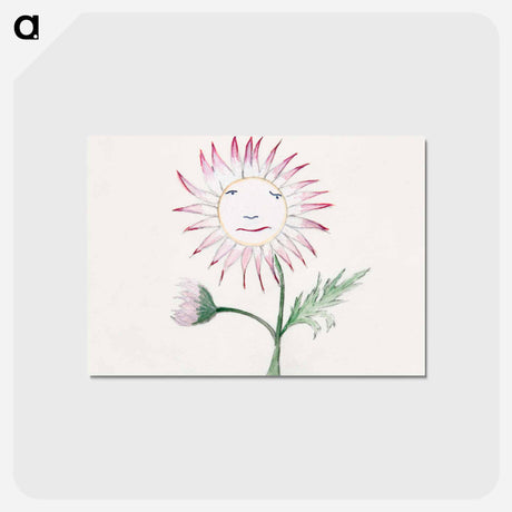 アートポストカード-Sunflower - チャールズ デムス Postcard.