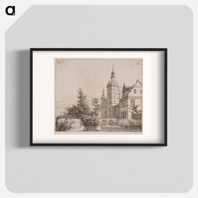 アートポスター-Frederiksborg Castle.Party at Møntbroen - クリステン ケプケ Poster.