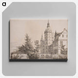 Frederiksborg Castle.Party at Møntbroen - クリステン ケプケ Canvas.
