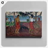 アートパネル-I Raro te Oviri
 - ダラス美術館 Canvas.