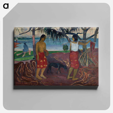 アートパネル-I Raro te Oviri
 - ダラス美術館 Canvas.