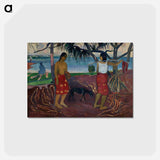 アートポストカード-I Raro te Oviri
 - ダラス美術館 Postcard.