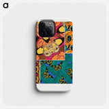 E.A. Séguy's vintage butterflies pattern art deco from Papillons - E.A.セギー Phone Case.