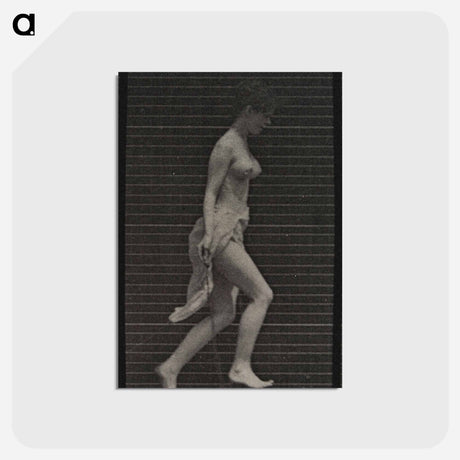 アートポストカード-Skipping Woman
 - エドワード マイブリッジ Postcard.