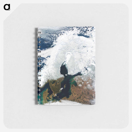 アートメモ帳-Scandinavia Under Snow
 - 上空からの地球 Memo.