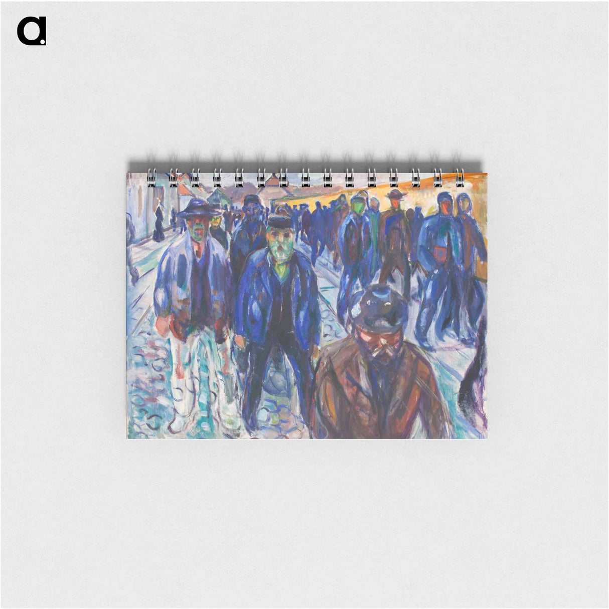 Workers on their Way Home - エドヴァルド ムンク Memo.