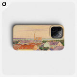 City view - Egon Schiele Phone Case.